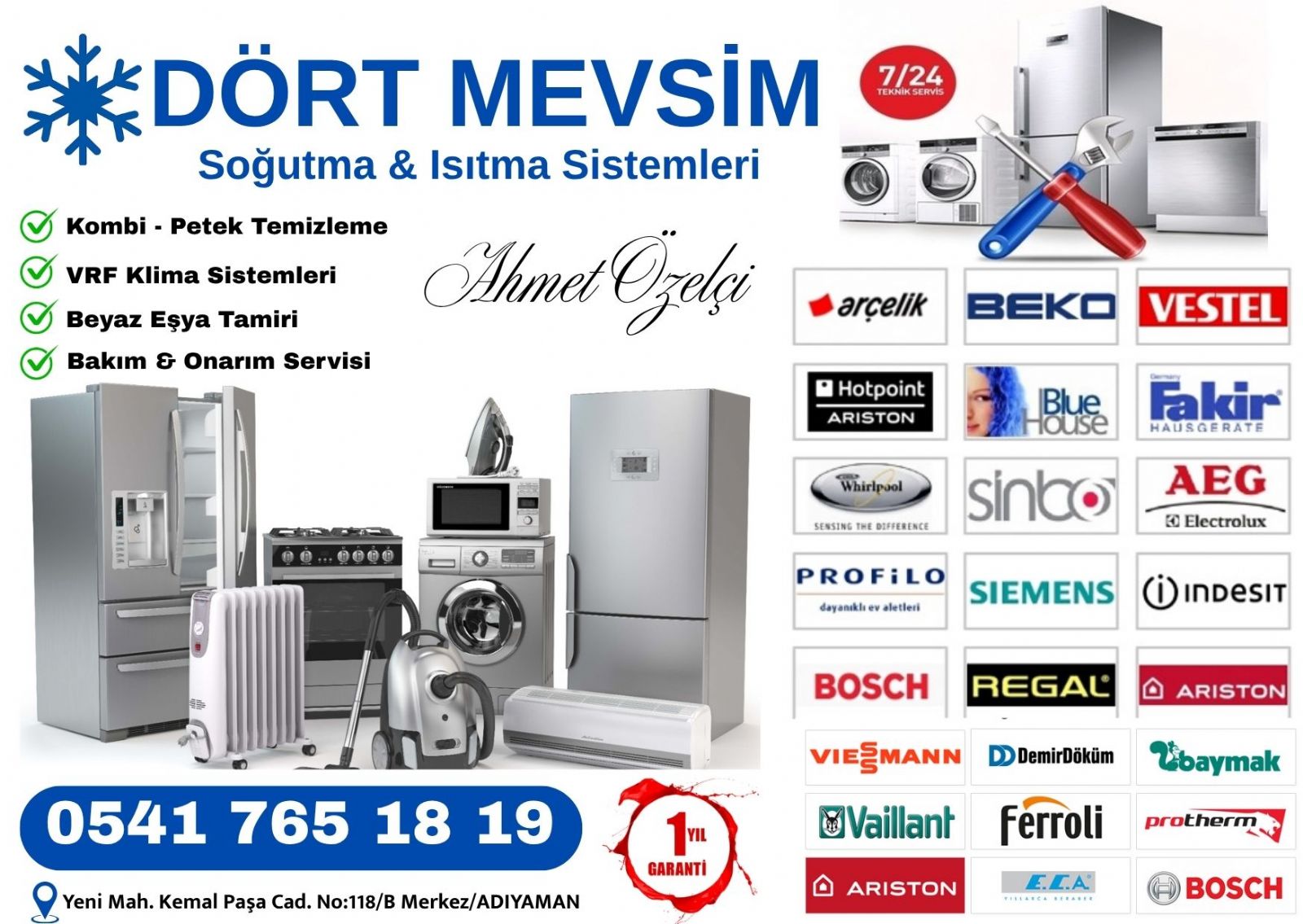 Adıyaman Tv Tamircisi